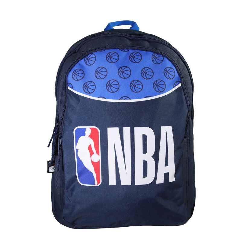 3666311027012-Sac a dos NBA - 46cm -  2 compartiments - marine - Bagtrotter-P_405226281_1-0