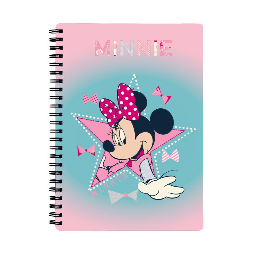 3666311031590-Cahier de texte Minnie - 18x22 cm - rose - Bagtrotter-P_405226293_1-0