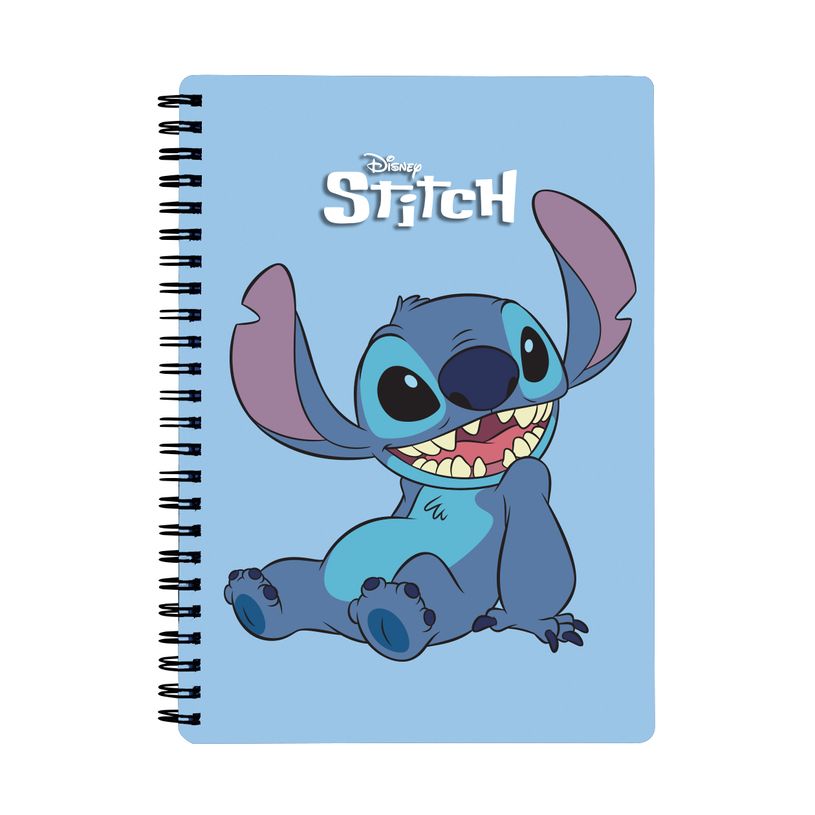 3666311031293-Cahier de texte Stitch - 18x22 cm - bleu - Bagtrotter-P_405226298_1-0