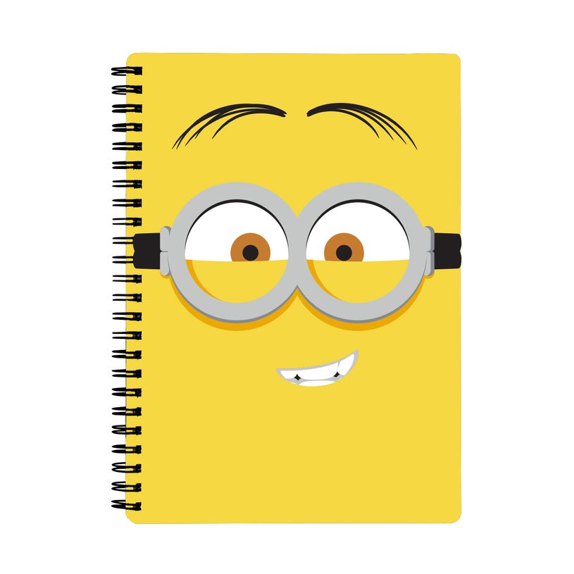 3666311030975-Cahier de texte Les Minions - 18x22 cm - jaune - Bagtrotter-P_405226300_1-0