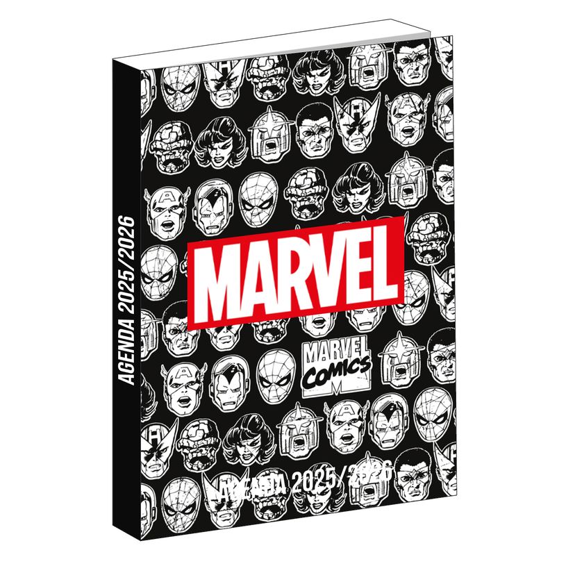 3666311029030-Agenda Avengers - 1 jour par page - 12x17 cm - noir - Bagtrotter-P_405226320_1-0