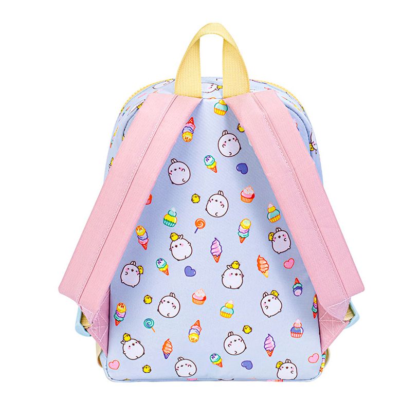 3135256274268-Sac à dos Molang - 1 compartiment - Bleu et Rose - Viquel-P_405226366_2-1