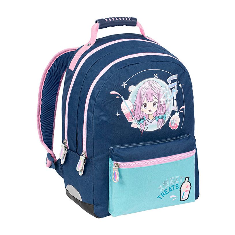 3135256244346-Sac à dos Manga - 2 compartiments - Bleu - Viquel-P_405226376_1-0