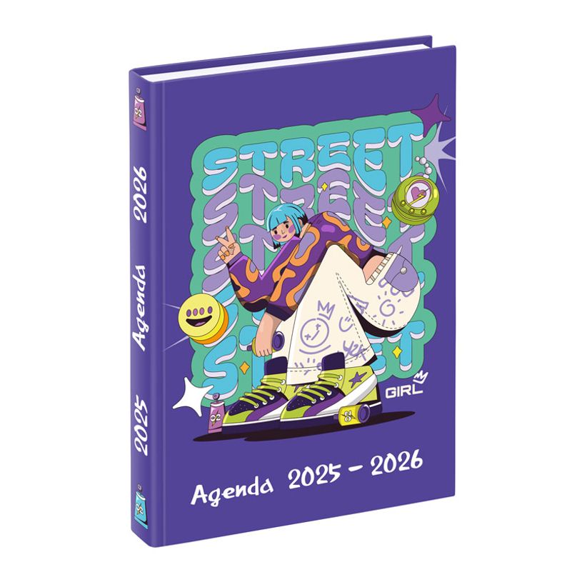 3135257454645-Agenda Street Art - 1 jour par page - 12 x 17 cm - Viquel-P_405226401_2-1