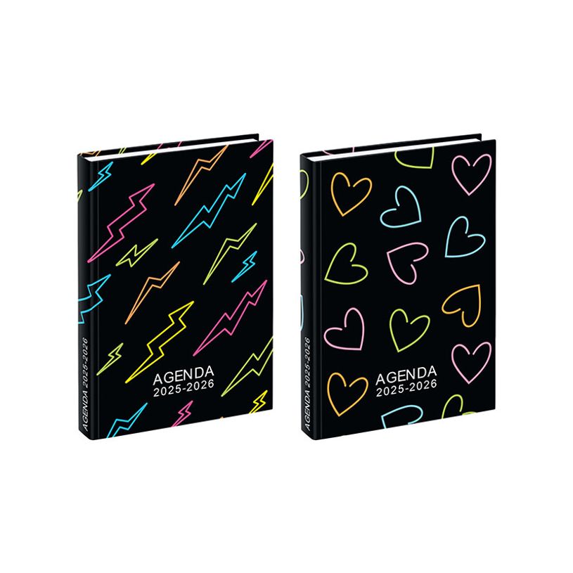 3135257454638-Agenda Néon - 1 jour par page - 12 x 17 cm - Viquel-P_405226402_1-0
