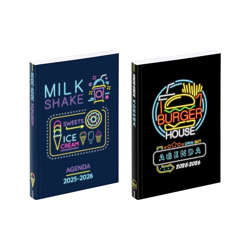 3135257464675-Agenda Food néon - 1 jour par page - 12 x 17 cm - Viquel-P_405226411_1-0