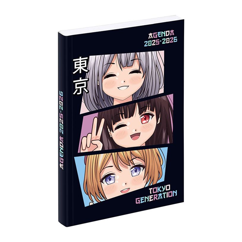 3135257464491-Agenda Manga "girl" - 1 jour par page - 12 x 17 cm - Viquel-P_405226414_3-2