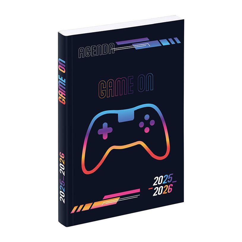 3135257464439-Agenda Game on - 1 jour par page - 12 x 17 cm - Viquel-P_405226416_2-1