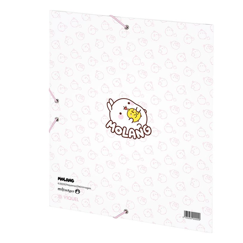 3135252014417-Chemise à élastique 3 rabats - A4 - Molang - Viquel-P_405226423_5-4