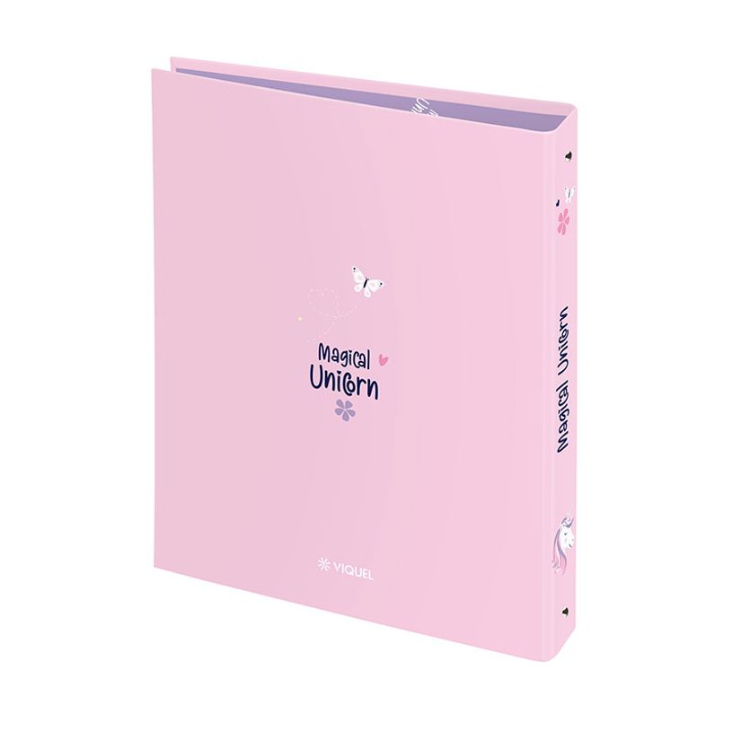 3135252004401-Classeur 4 anneaux - Dos 50 mm - A4 - Magical Unicorn - Viquel-P_405226424_5-4
