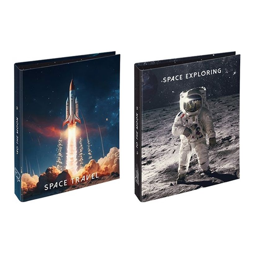 3135258003996-Viquel Space Conquest - Classeur à anneaux - largeur de dos : 50 mm - pour A4 (260 x 320 mm) - capacité : 250 feuilles - disponible en différents thèmes/designs - dis-P_405226428_1-0