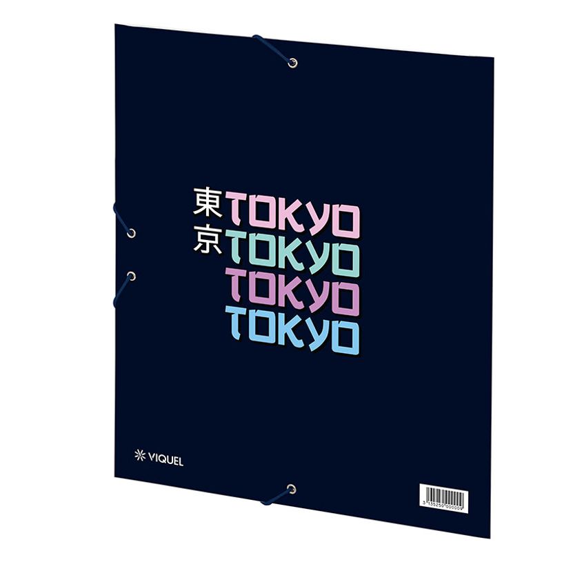 3135252014424-Chemise à élastique 3 rabats - A4 - Manga - Viquel-P_405226434_3-2