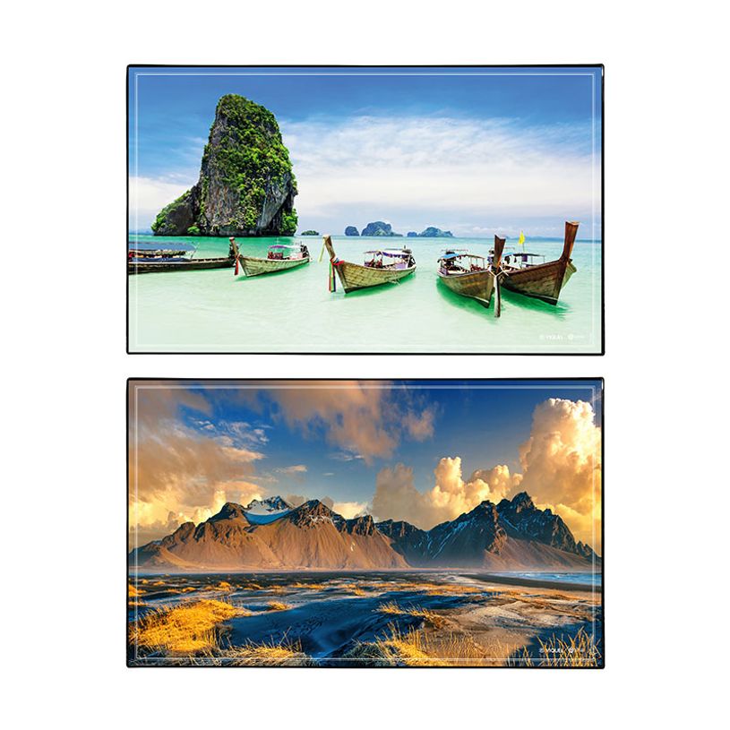 3135251384726-Sous-main Paysages - 59,5 x 36,2 cm - Assortis - Viquel-P_405226464_1-0