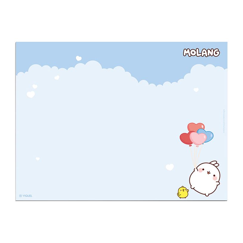 3135251494746-Sous-main bloc papier Molang - 30 x 40 cm - Assortis - Viquel-P_405226467_2-1