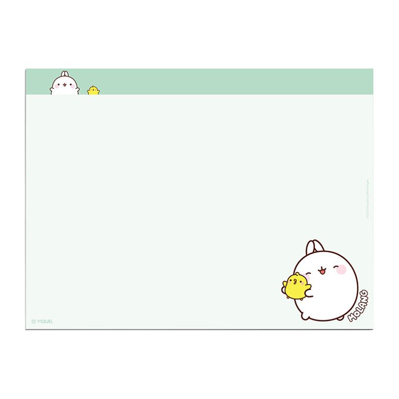 3135251494746-Sous-main bloc papier Molang - 30 x 40 cm - Assortis - Viquel-P_405226467_3-2