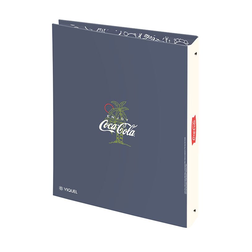 3135252004456-Classeur 4 anneaux - Dos 50 mm - A4 - Coca-Cola Sunshine - Viquel-P_405226469_5-4