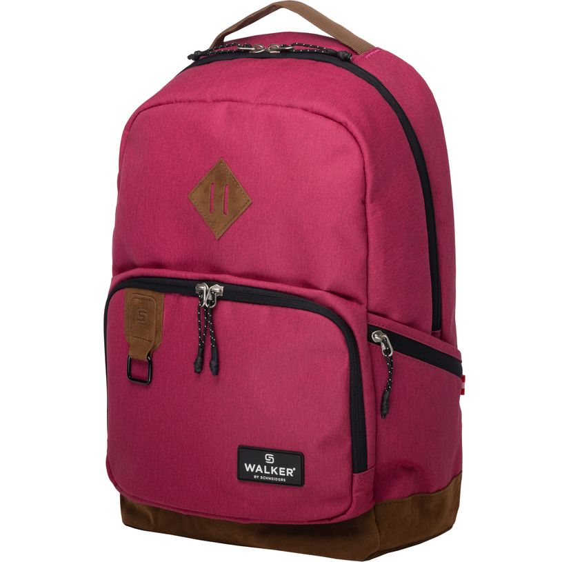 9002638239549-Sac à dos WALKER "Pure Eco" - 2 compartiments coloris Fresh Pink-P_405226499_1-0
