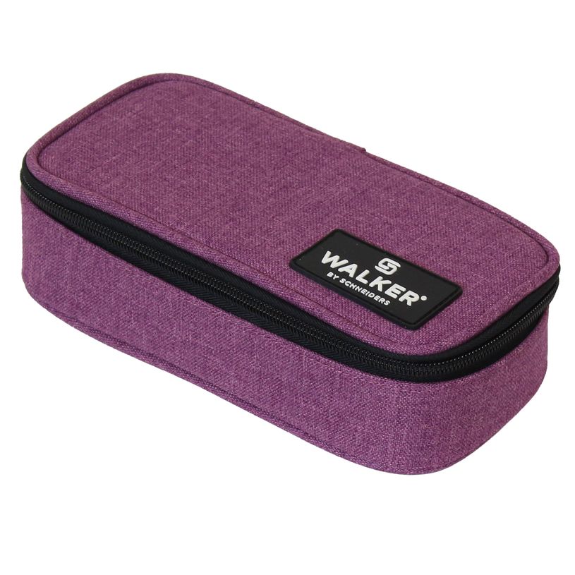 9002638245007-Plumier WALKER "Pure Eco" 1 compartiment coloris Lipstick-P_405226539_1-0