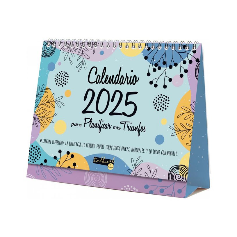 8422952388982-Finocam - Calendrier - de bureau - 2025 - talkual - mois à afficher - S - 210 x 150 mm - -P_405226760_5-0