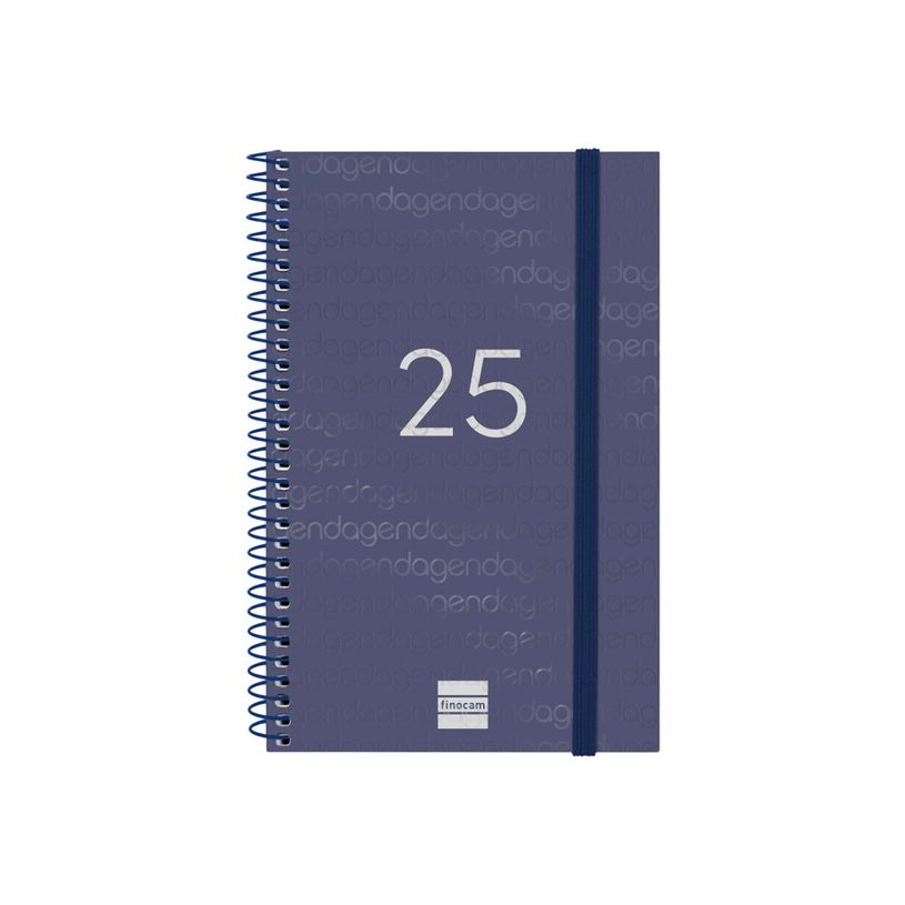 8422952386971-Finocam - Agenda - 2025 - semainier - reliure à spirale - E5 - 117 x 181 mm - bleu - poly-P_405226772_6-0