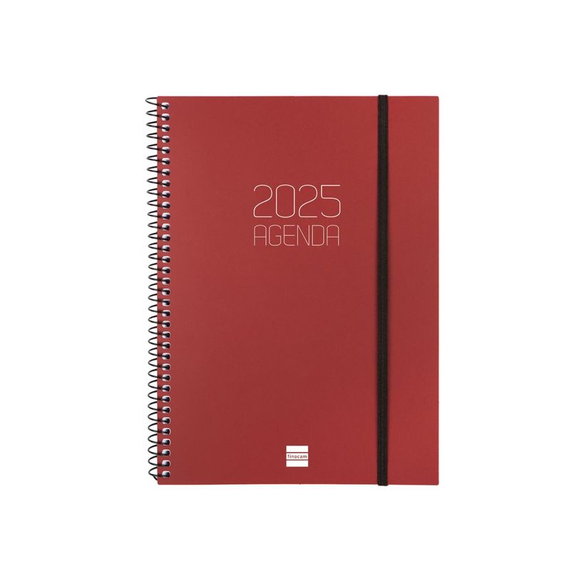 8422952386315-Finocam Opaque - Agenda - 2025 - semainier - reliure à spirale - E10 - 155 x 212 mm - bor-P_405226809_5-0