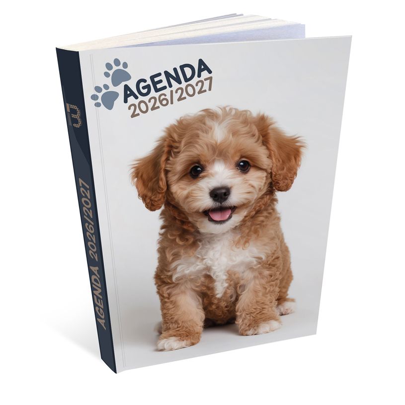 3592930027747-Agenda Chien - 1 jour par page - 12 x 17 cm - Bouchut--0