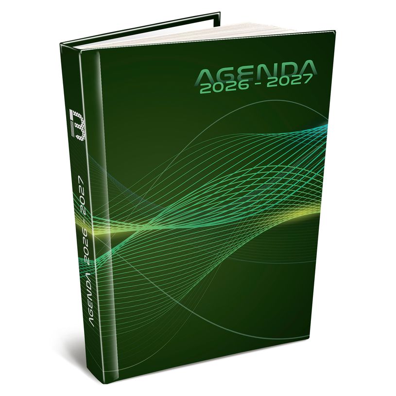 3592930027846-Agenda Techno - 1 jour par page - 12,5 x 17,5 cm - Bouchut--0