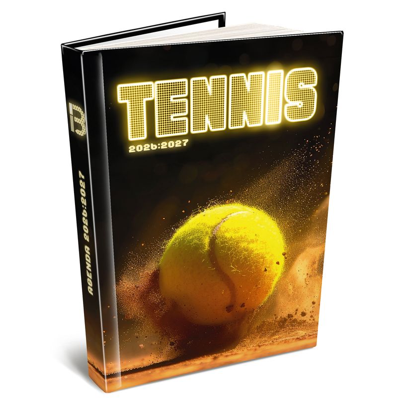 3592930027914-Agenda Tennis - 1 jour par page - 12,5 x 17,5 cm - Bouchut--0
