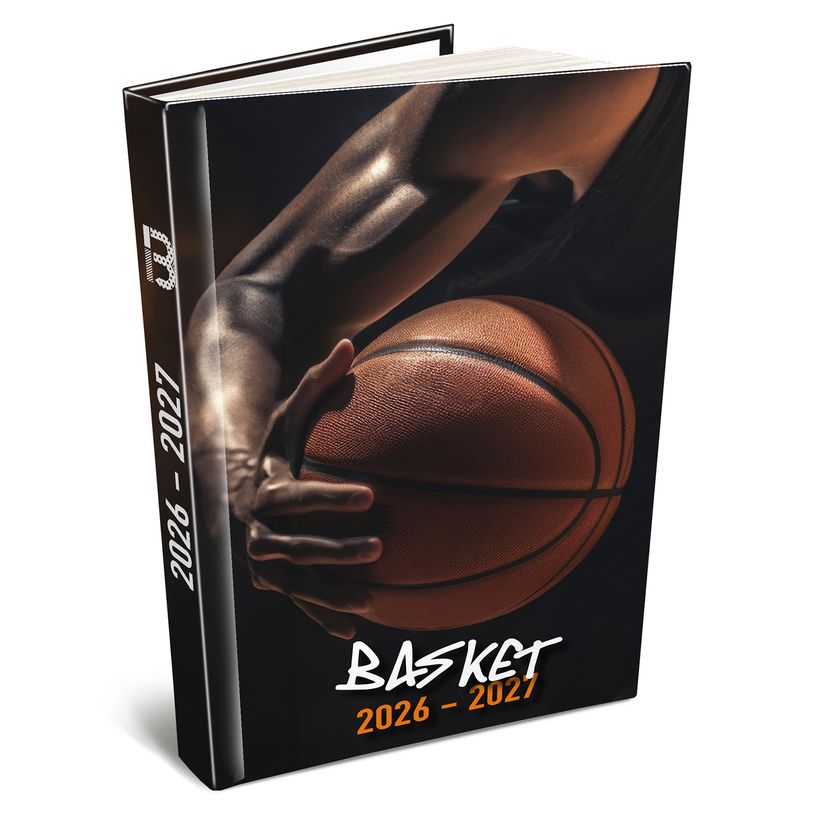 3592930027938-Agenda Basket - 1 jour par page - 12,5 x 17,5 cm - Bouchut--0