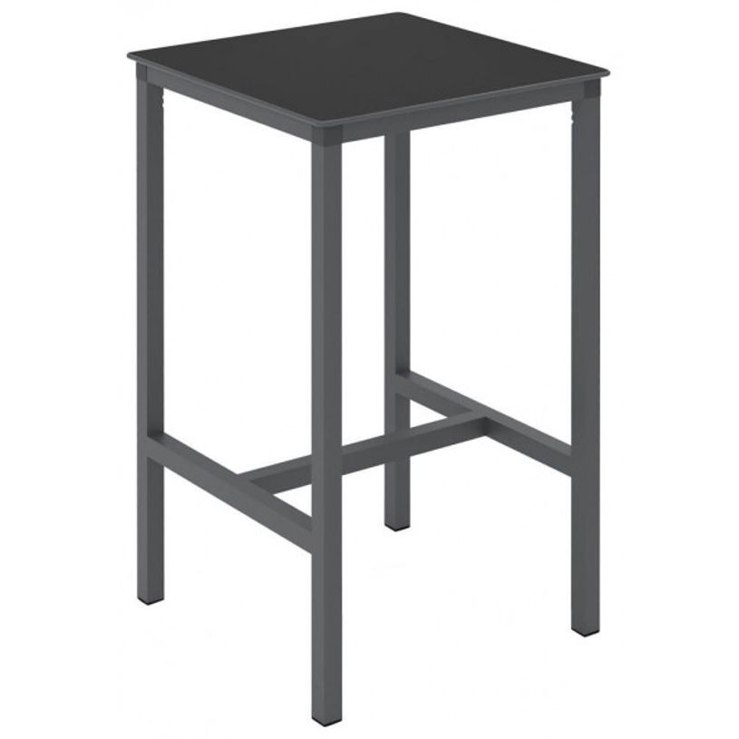 8414376808979-Table haute 70x70 cm URBAN - Ezpeleta professionnel - Anthracite--0