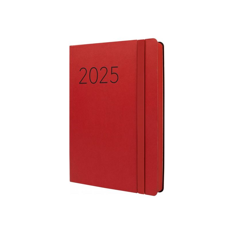 8422952382157-Finocam Flexi Lisa - Agenda - 2025 - 1 jour par page - FA5 - A5 (148 x 210 mm) - rouge - p-P_405227181_6-0