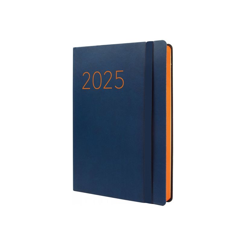8422952382133-Finocam Flexi Lisa - Agenda - 2025 - 1 jour par page - FA5 - A5 (148 x 210 mm) - bleu - po-P_405227183_6-0