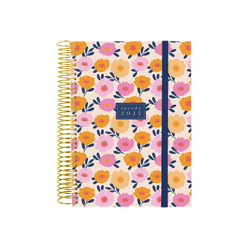 8422952387626-Finocam Design Collection - Agenda - 2025 - 1 jour par page - reliure à spirale - E10 - 155 x 212 m-P_405227244_6-0