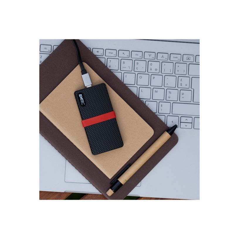 3126170170293-EMTEC SSD Power Plus X200 - SSD - Disque dur externe 1 To -  USB 3.1 -P_405227439_5-4