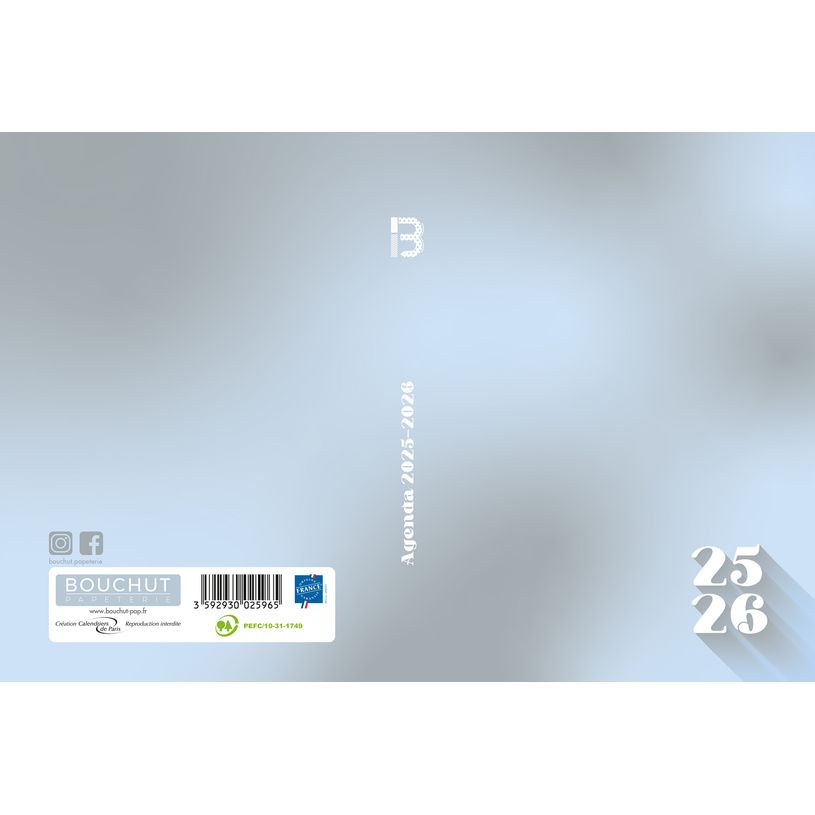 3592930025965-Agenda RDC reliure intégra année scolaire BOUCHUT "Gamme in the air" 12,5 x 17,5 cm colo-P_405227448_2-1