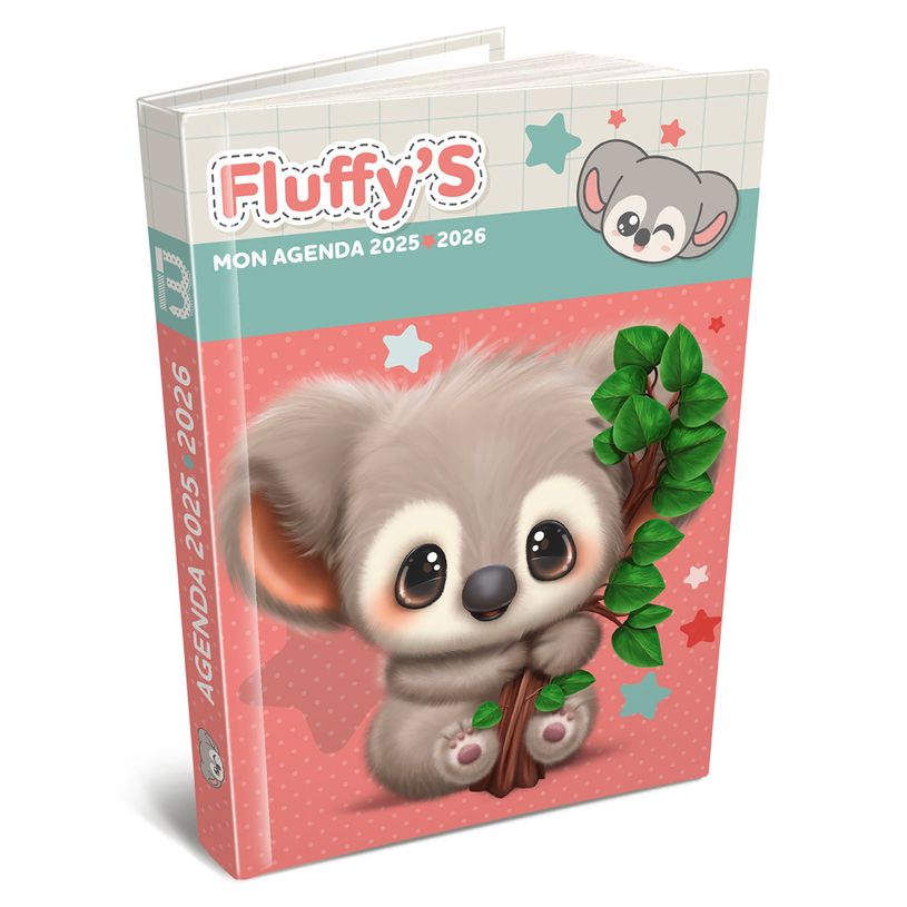 3592930028010-Agenda RDC reliure intégra année scolaire BOUCHUT "Fluffy's Koala" 12,5 x 17,5 cm PEFC 7-P_405227458_1-0
