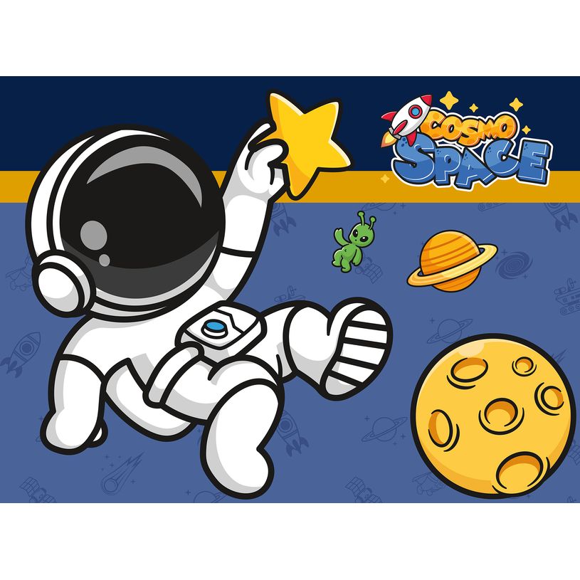 3592930026405-Sous-main carton rigide BOUCHUT "Fantaisie Cosmo Space" 40,5 X 55 cm -P_405227470_1-0