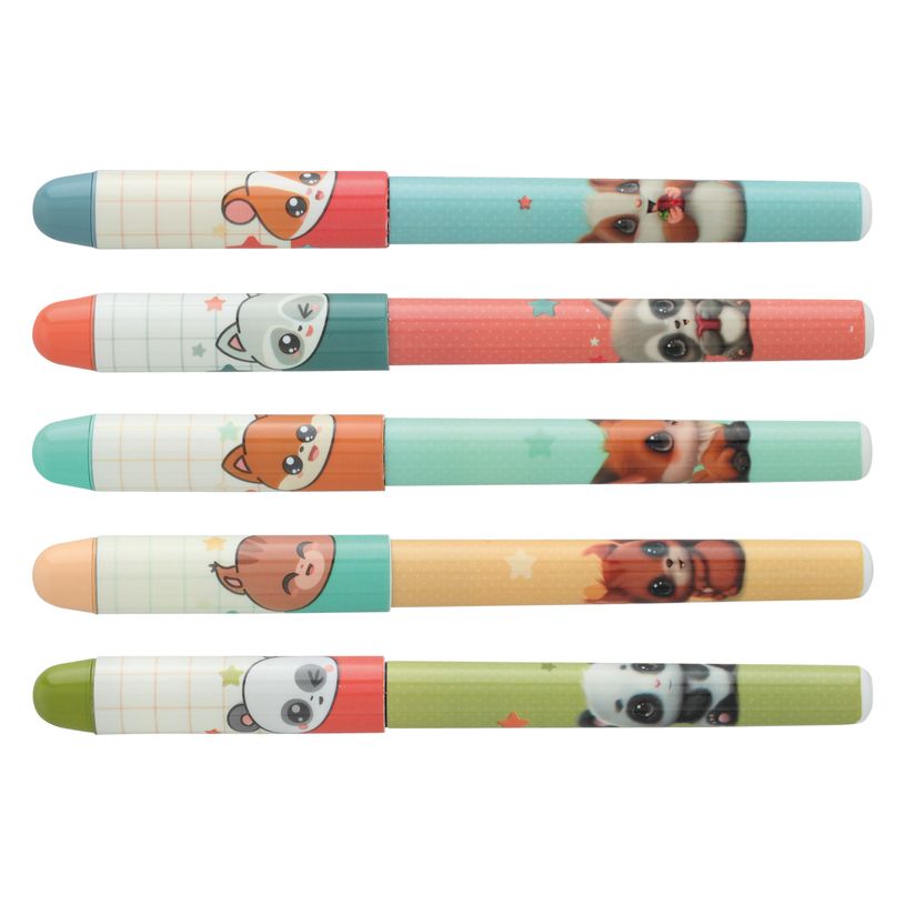 3173740253078-Plumink plastique INK "Fluffy's" 5 designs assortis -P_405227501_2-1