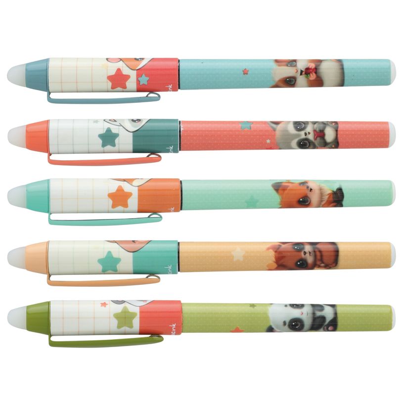 3173740253085-Effacink plastique INK "Fluffy's" 5 designs assortis -P_405227502_1-0