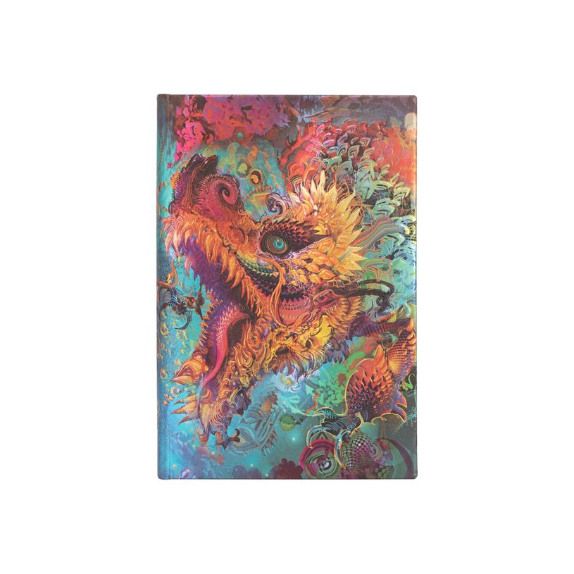 9781439781838-Journal  -  9 x 14 cm  - 176 pages - dragon ronronnant  - multicolore - Paperblanks-P_405227552_1-0