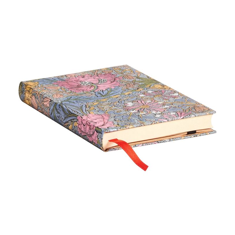 9781439793893-Journal  -  9 x 14 cm  - 176 pages - morris pink honeysuckle  - rose - Paperblanks-P_405227566_3-2