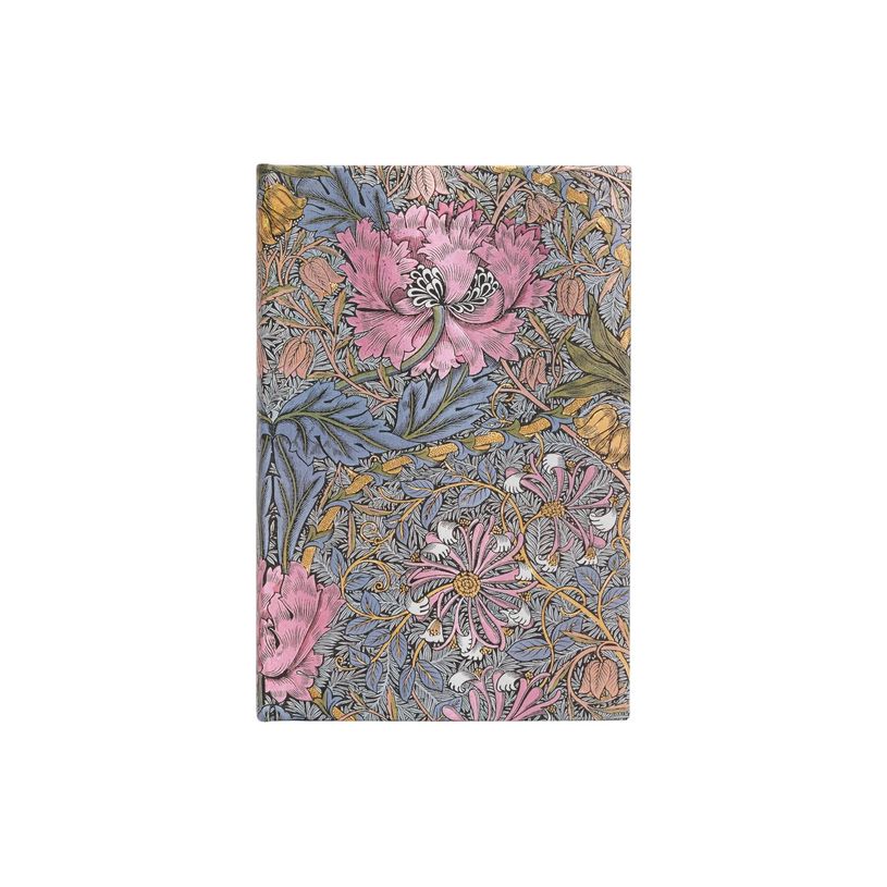 9781439793893-Journal  -  9 x 14 cm  - 176 pages - morris pink honeysuckle  - rose - Paperblanks-P_405227566_5-3