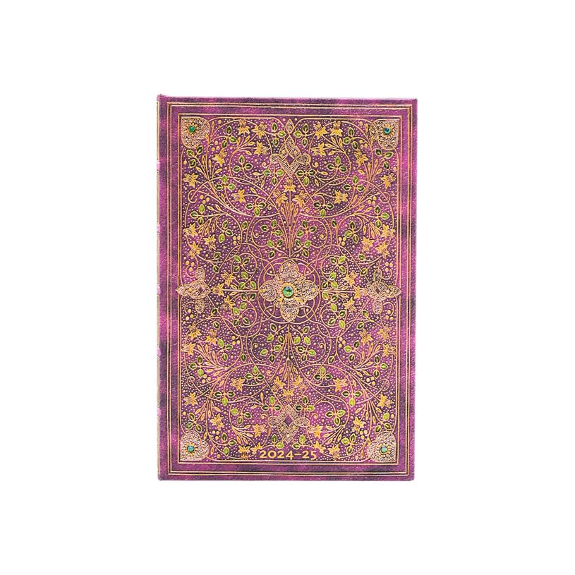 9781408754139-Agenda 2024-2025 - semainier - 9,5 x 14 cm - 160 feuilles - diamond jubilee - rose - Paper-P_405227568_1-0