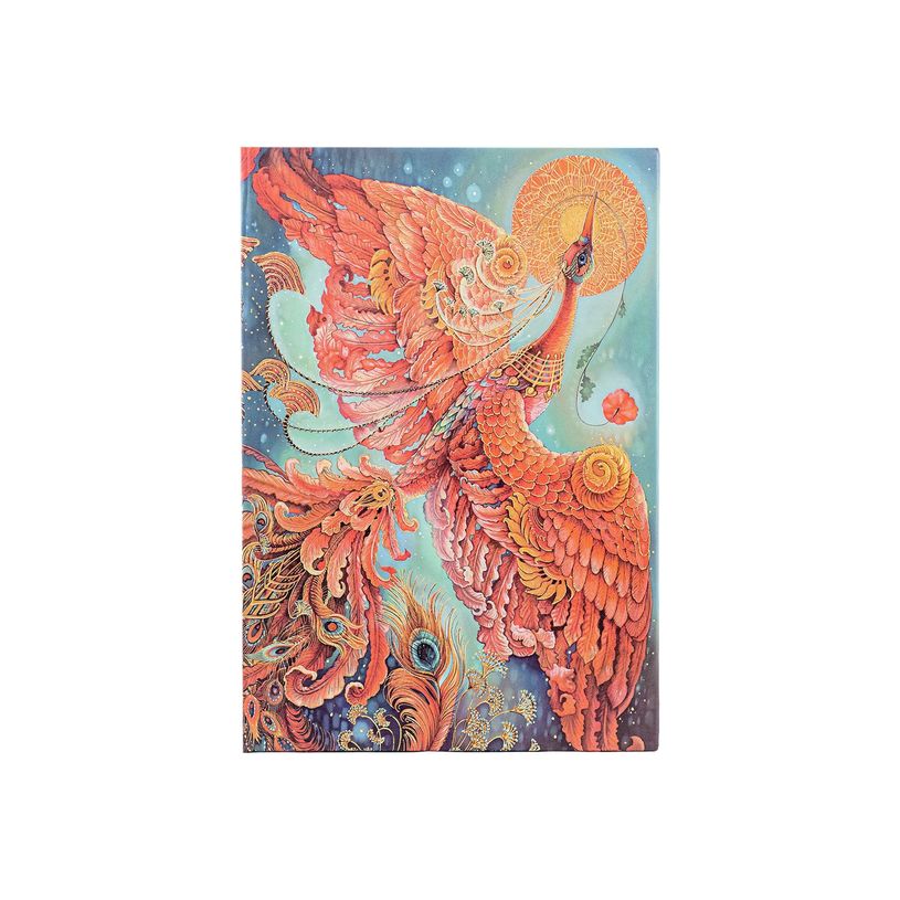 9781439796818-Journal  -  12 x 18 cm  - 144 pages - oiseau de feu  - rouge - Paperblanks-P_405227573_1-0