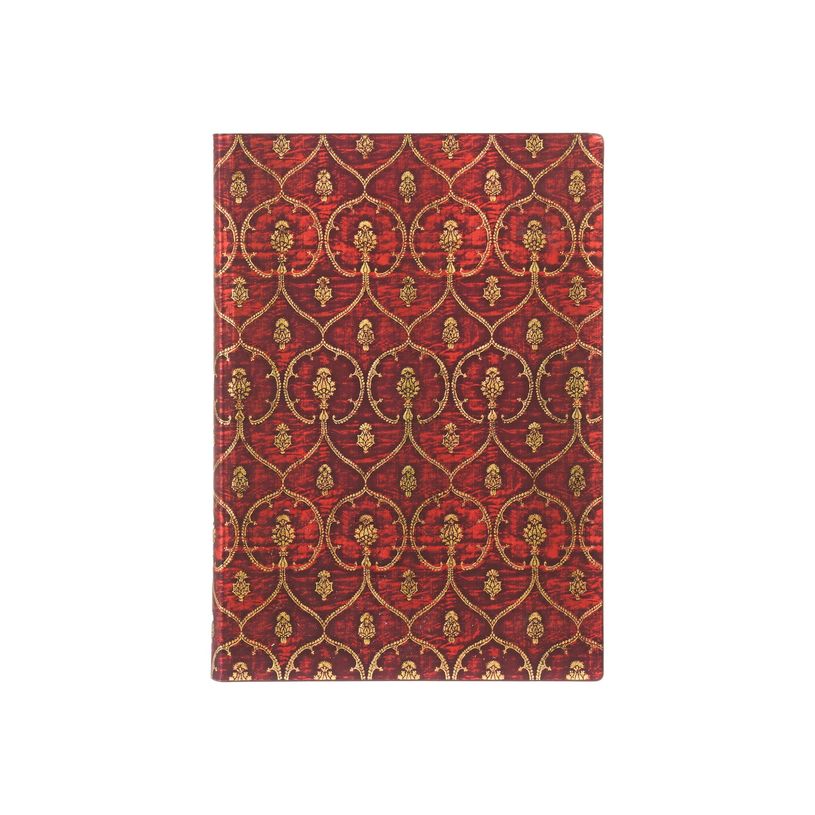 9781439796313-Cahier de notes  -  12 x 17,5 cm  - 176 pages - red velvet  - rouge - Paperblanks-P_405227593_1-0