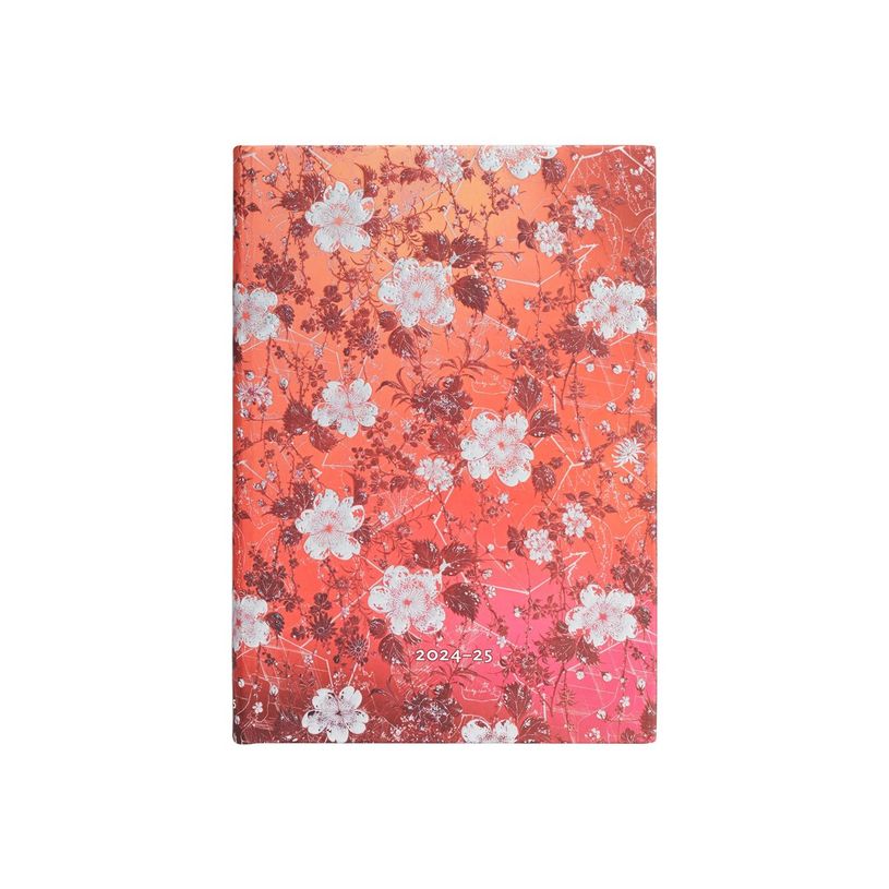 9781408754214-Agenda 2024-2025 - semainier - 12,5 x 18 cm - 160 pages - sakura - rose - Paperblanks-P_405227603_1-0