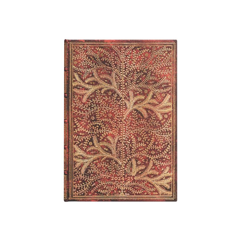 9781408754238-Agenda 2024-2025 - semainier - 12,5 x 18 cm - 160 pages - bois sauvage - rouge - Paperblan-P_405227605_1-0