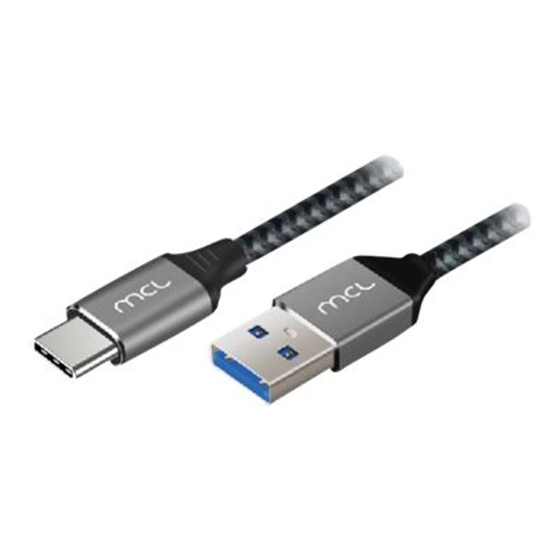 3700224767433-MCL - Câble USB - 24 pin USB-C (M) pour USB type A (M) - USB 3.0 - 3 A - 2 m - noir et gr-P_405227644_2-0