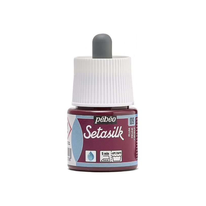 3167861810098-Pebeo Setasilk - Peinture pour soie - prune - brillant - 45 ml-P_405227814_3-0