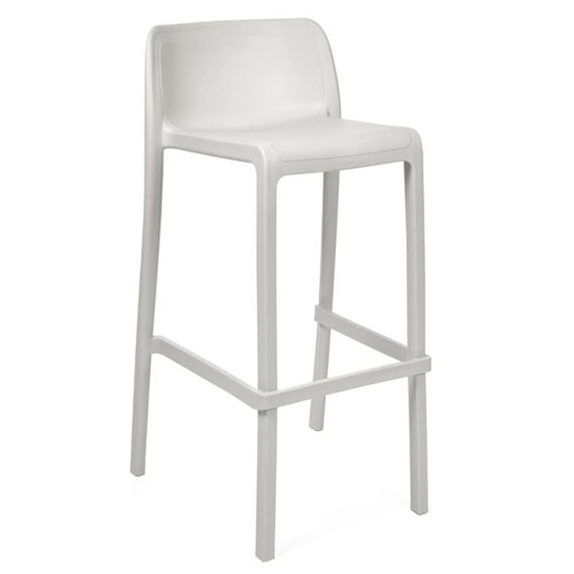 8414376771013-Tabouret haut empilable ATTIC - Ezpeleta professionnel - Blanc-P_405227942_1-0